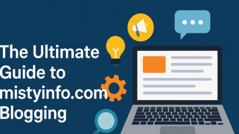 The Ultimate Guide to mistyinfo.com Blogging – Tips, Tools, and Success Strategies