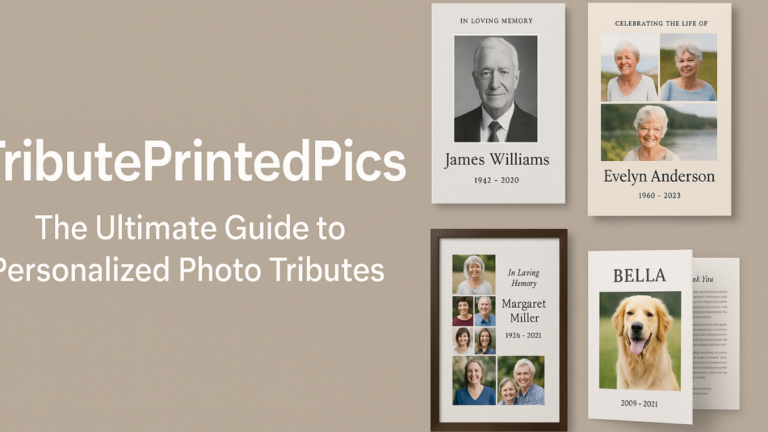 TributePrintedPics – The Ultimate Guide to Creating Personalized Photo Tributes