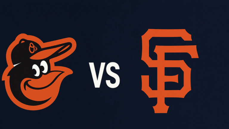 Baltimore Orioles vs San Francisco Giants Match Player Stats Breakdown
