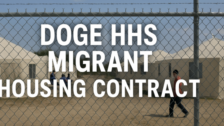 Doge HHS Migrant Housing Contract: A Comprehensive Guide to a Controversial Deal